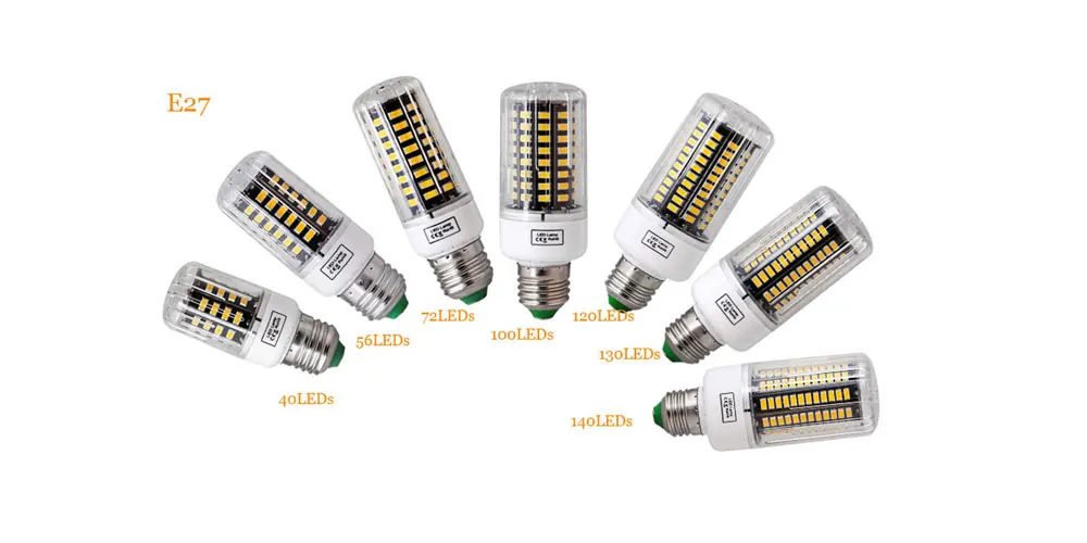 1 шт. SMD 5736 постоянный ток антистробоскопическая Светодиодная лампа E27 E14 7 Вт 12 15 20