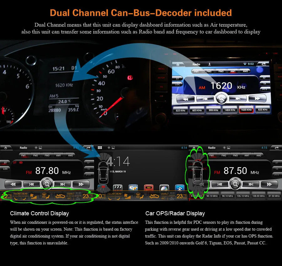 Автомобильный DVD-плеер 2 Din HD Android 8 1 7 дюймов для Skoda Octaiva 2013 Volkswagen с TF-картой ГБ и Canbus