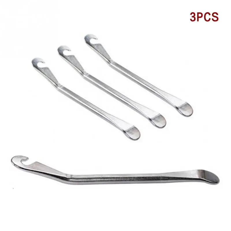 3 Pieces Metal Bicycle Bike Tire Tyre Lever Remover Repair Tool 12cm