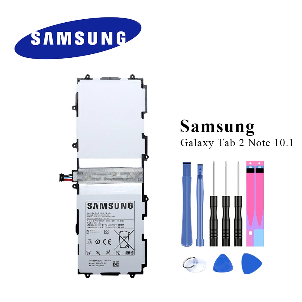 Оригинальный аккумулятор SP3676B1A для планшета Samsung Galaxy Tab 2 Note 10 1 N8000 N8010 N8013 N8020 P7510 P7500