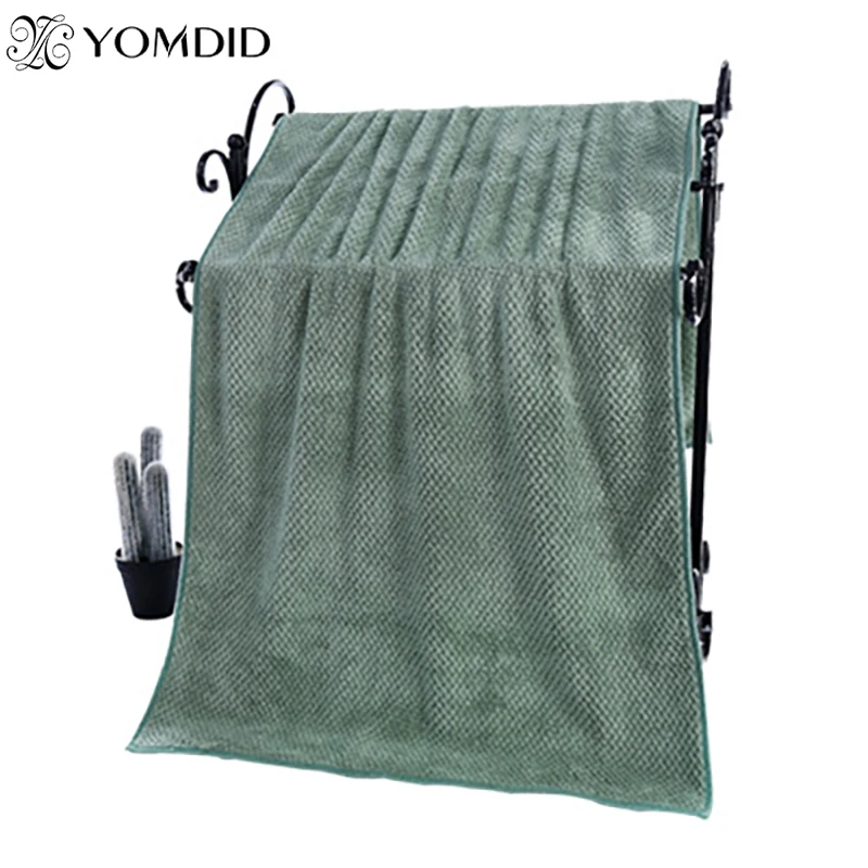 

Solid Color Bath Towel 70x140cm Coral fleece Towels High Quality Bathroom Hanging Bath Towel Soft and Comfortable Home Gift