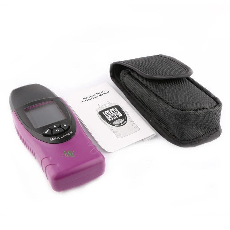 Профессиональный цифровой измеритель влажности для дерева ЖК-дисплей Ручной 7