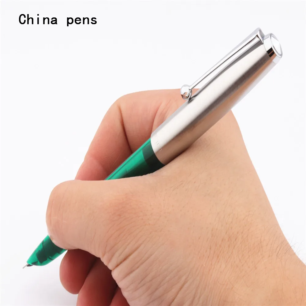 Роскошное Качество Jinhao 51A офисные канцелярские принадлежности авторучка студент, школа, офис чернильные ручки