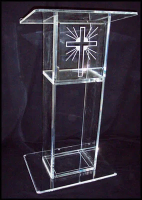 

Clear acrylic lectern acrylic lectern/ clear acrylic lectern stand Acrylic pulpit Perspex Podium plexiglass