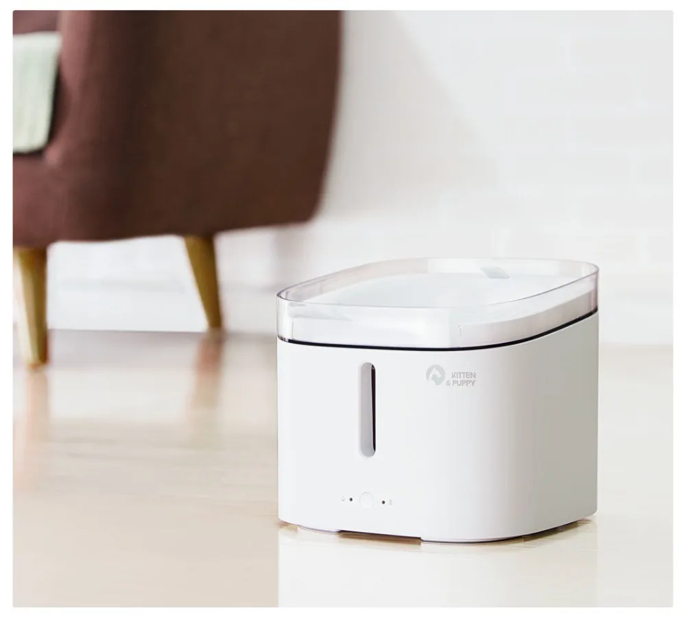 Xiaomi Youpin Pet диспенсер для воды фильтр для собак и кошек чистая вода белый цвет маленький питомец диспенсер для воды