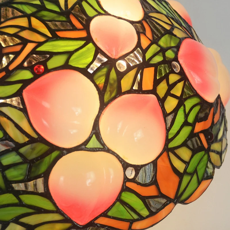 Винтажное витражное стекло Tiffanylamp арт-деко офисный салон отельный ресторан бар