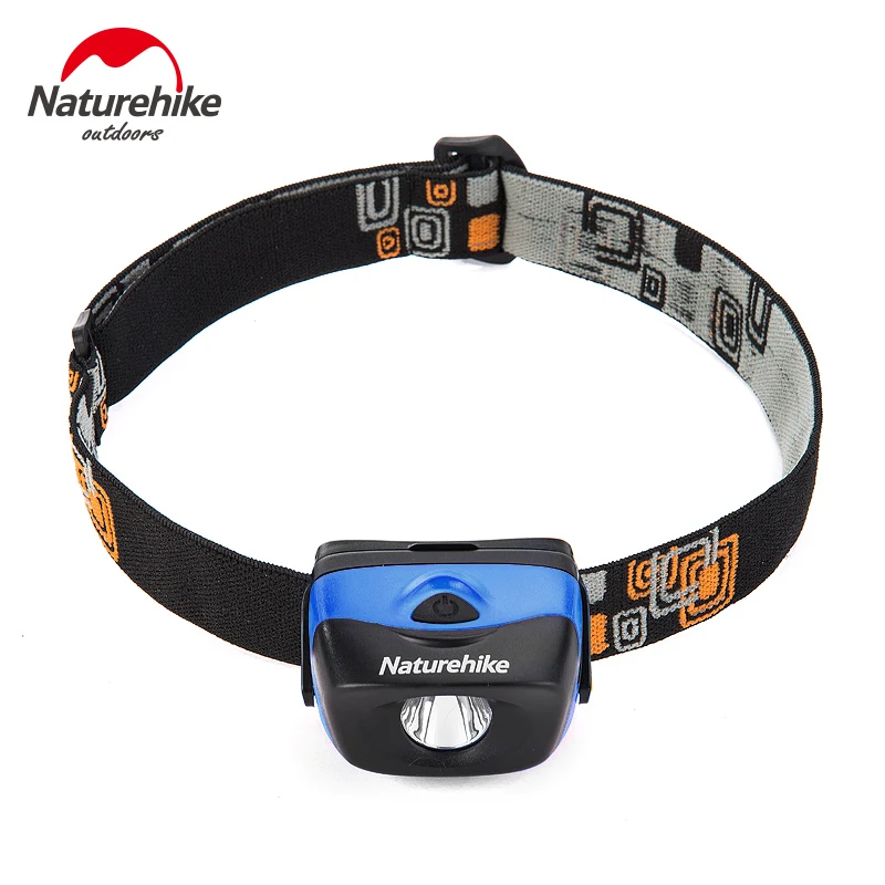 Налобный фонарь Naturehike IPX6 светодиодный водонепроницаемый портативный ABS | Спорт и