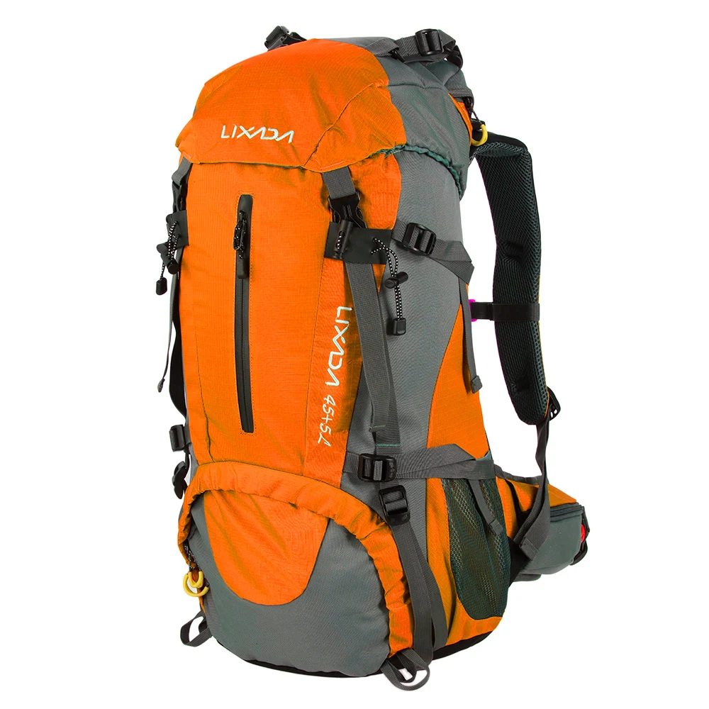 Lixada 50L походные уличные сумки, дорожный рюкзак для альпинизма, походная сумка, рюкзак с дождевиком