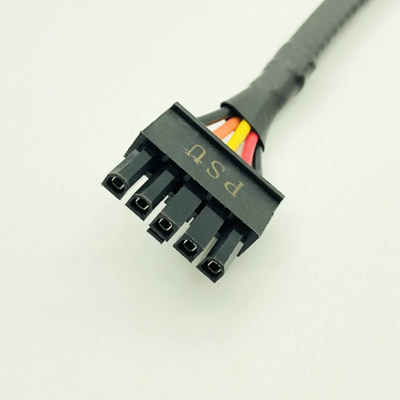 Высокое качество черный рукав 5Pin к 3 * SATA модульный блок питания Кабели адаптер PSU