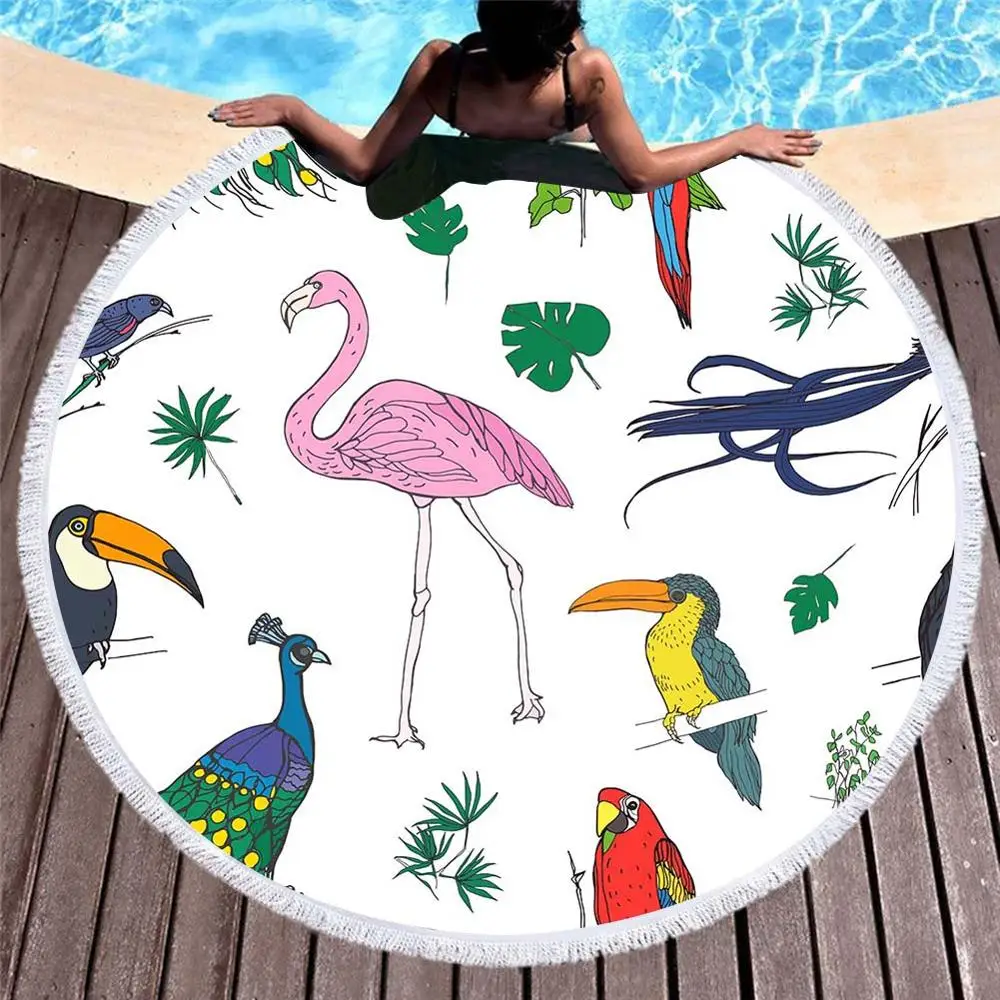 Бесплатная доставка подарок большое круглое банное одеяло с бахромой из