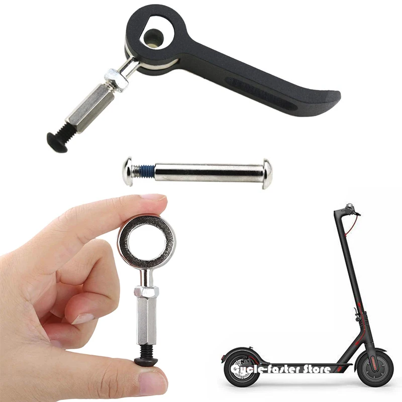 

Pothook Hardened Folding Hook Lock Fixed Bolt Hinge Screw Bolt Aluminum Alloy Tools for Xiaomi Mijia M365 Electric Scooter Parts