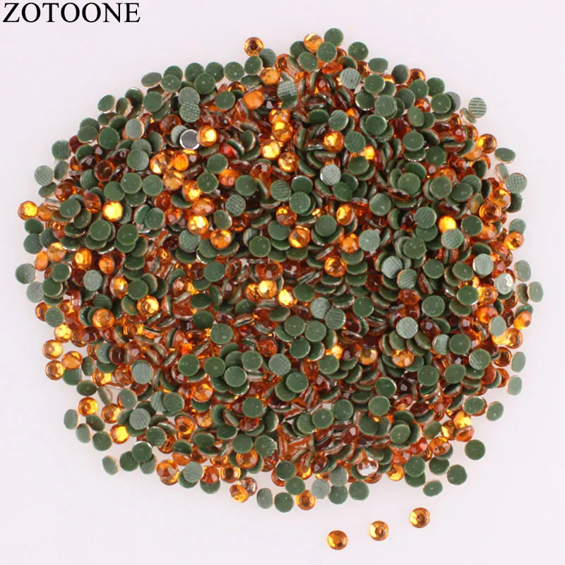 ZOTOONE 2 3 мм 1440 шт Стразы для дизайна ногтей украшения исправленное железо одежды