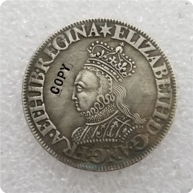 1601 английская Монета КОПИЯ памятные монеты копия монет медаль коллекционные