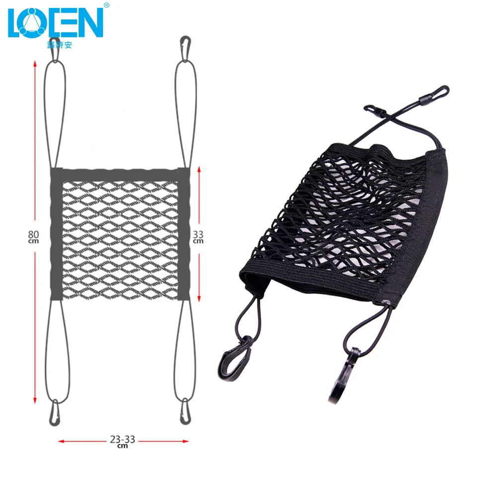 Car Truck Storage: Luggage Hooks Hanging Organizer Holder, Car Elastic Seat Bag Mesh Net Storage Bag, Car Phone Holder image 6