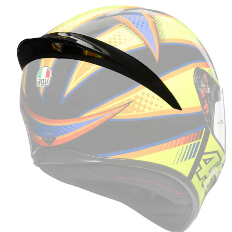 Оригинальные запасные части для AGV, задний спойлер для AGV K1 K-1 K5S K5, K-5 шлем, один размер, аксессуары для заднего крыла