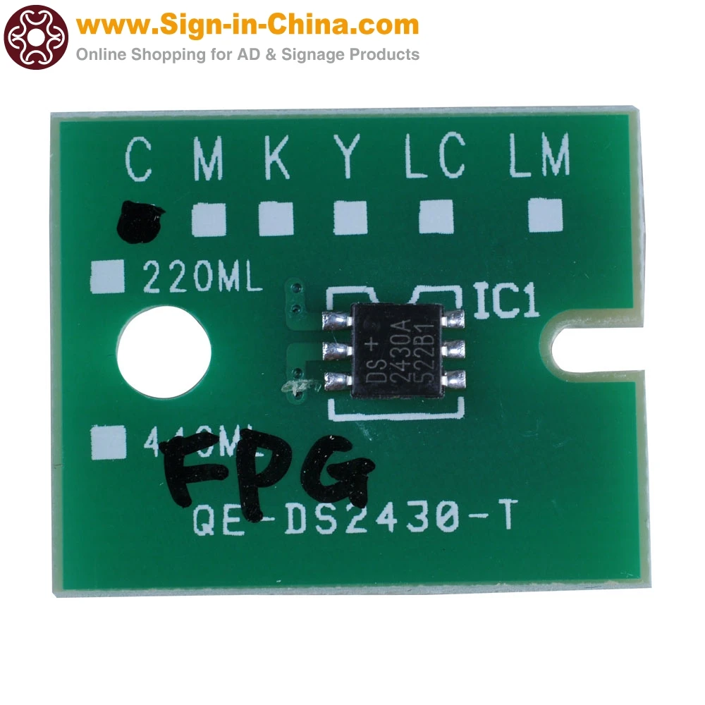 Водные FPG чипы постоянный Roland RA 640 4 шт./компл. CMYK|chip set| |