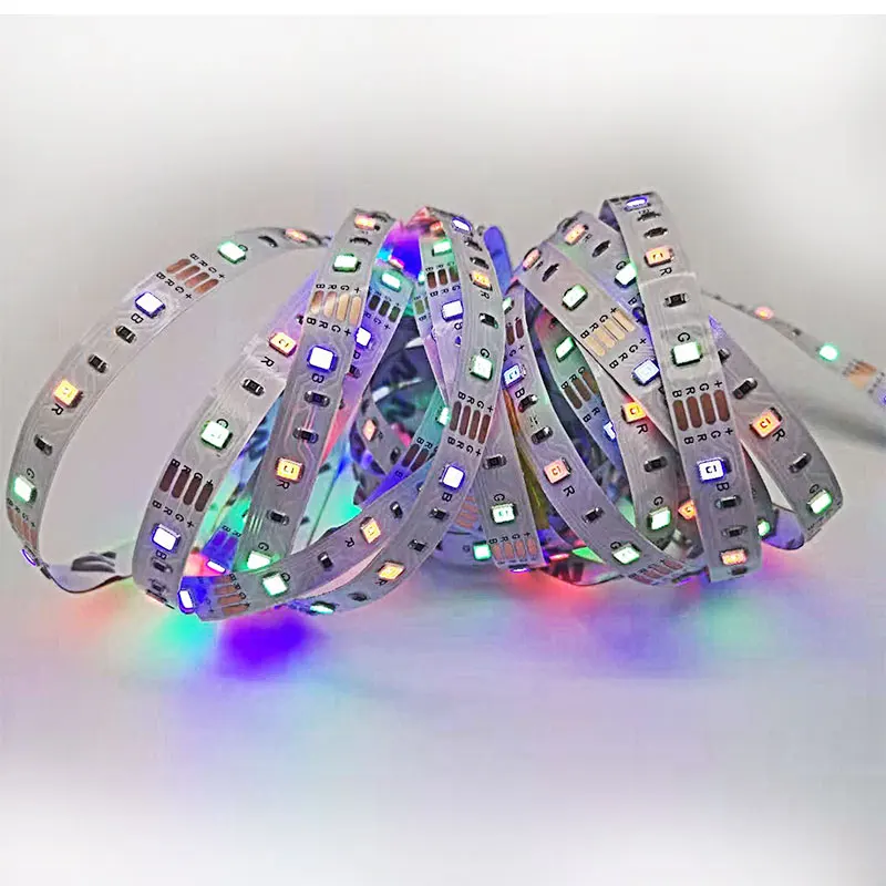 USB 5V Мощность Светодиодные ленты светильник RGB SMD 2835 3528 не Водонепроницаемый ПК