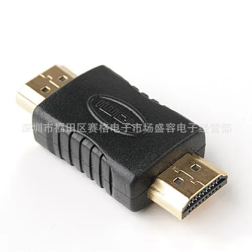 Золотой Переходник HDMI штекер-HDMI штекер бесплатная доставка | Обустройство дома