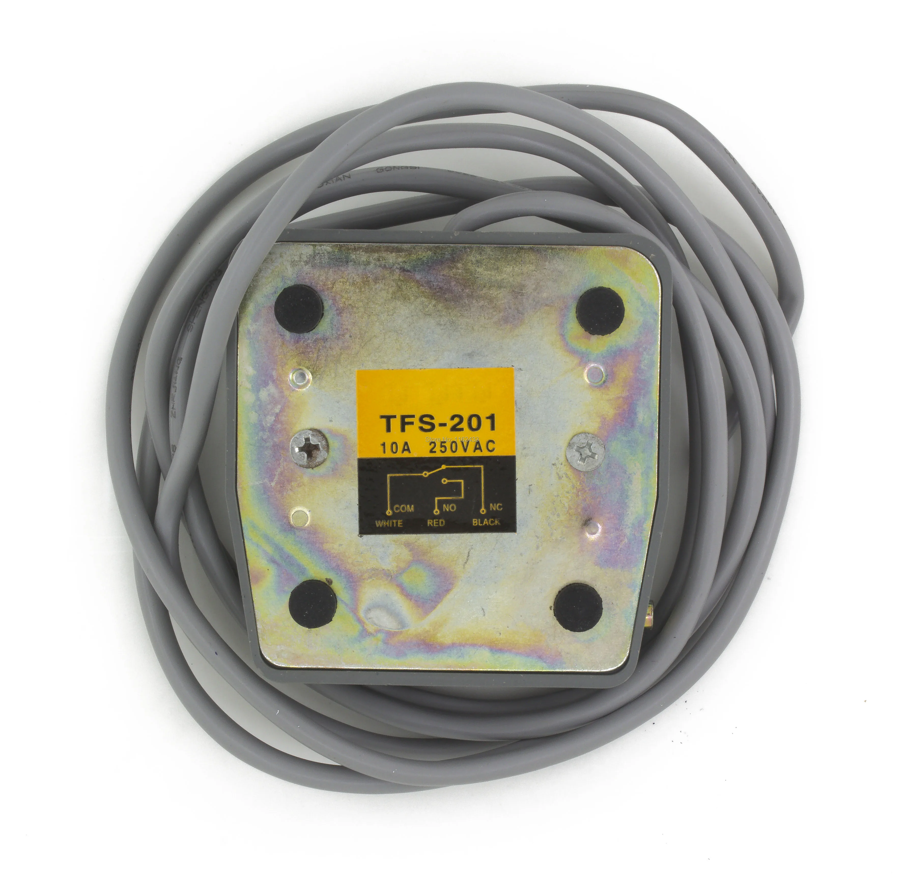 Выключатель питания для педалей 2 м пластиковый корпус TFS 201|power foot pedal switch|switch