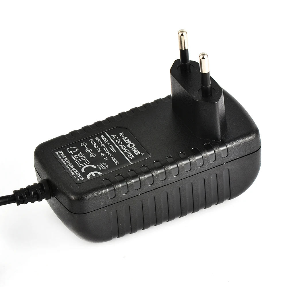 12 В 1.2a AC DC конвертер адаптер Зарядное устройство монитор LED 1200ma Импульсные блоки