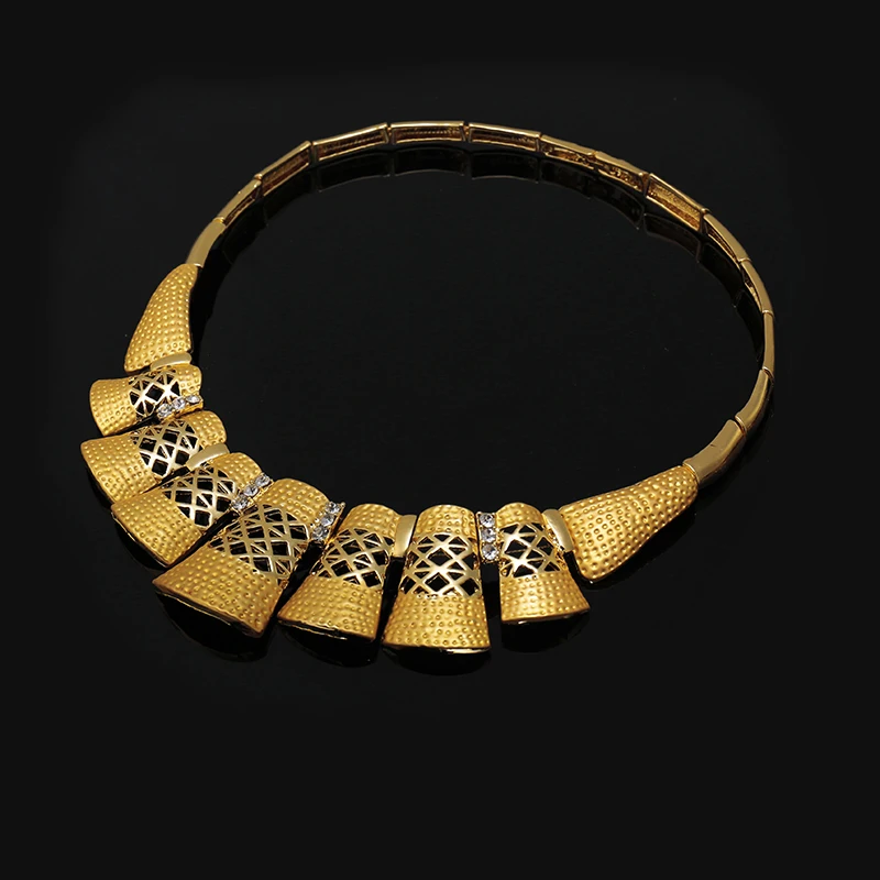 2018 модный топ изысканный комплект ювелирных изделий из африканских бусин Flash