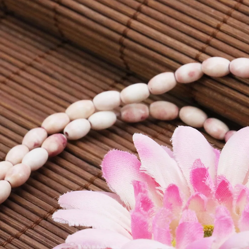 Special Offer Multicolor Pink Bucket Loose DIY Beads Semi-precious Riverstones Rain Flower Rainbow Stone Jewelry making 6x8mm |