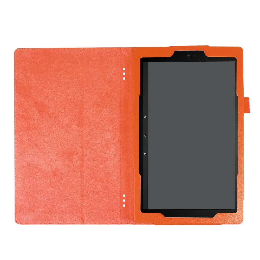 Orange Для Amazon Kindle Fire HD 10 7th Gen Магнитная Кожаная подставка чехол из искусственной кожи чехол# H15 - Цвет: Orange