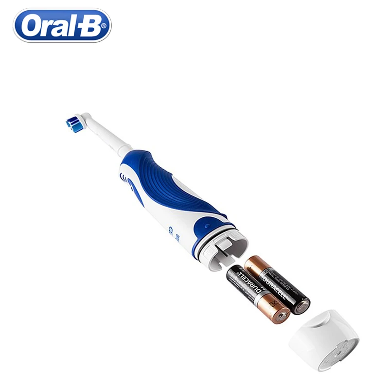 Настоящая электрическая зубная щетка Oral B DB4010 с питанием от батарейки AA для