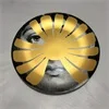 I Декоративные тарелки орнамент Artesanato fornazetti ремесла декоративная керамика fornazetti керамические тарелки настенные тарелки подвесная тарелка - Цвет: I