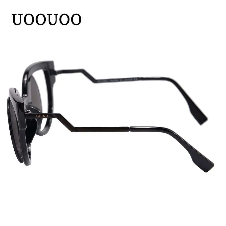 Женские солнцезащитные очки кошачий глаз высококачественные Брендовые Lunette De