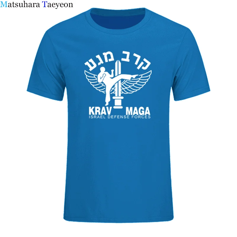 21 Мужская футболка с коротким рукавом, новинка, Israel Krav maga, футболки для мужчин, хлопок, Летний стиль, короткий рукав, Defense Force, футболка, топы - Цвет: 21