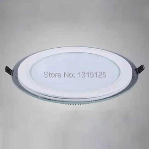 Современный дизайн со стеклом осветительная панель для кухни 12 Вт 160 мм 1 шт./лот