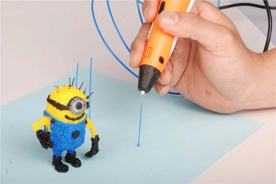3D Ручка DIY 3d принтер ручка для рисования печать PLA нити Лучшие Творческие Рождество День рождения для детей подарок магазин при фабрике