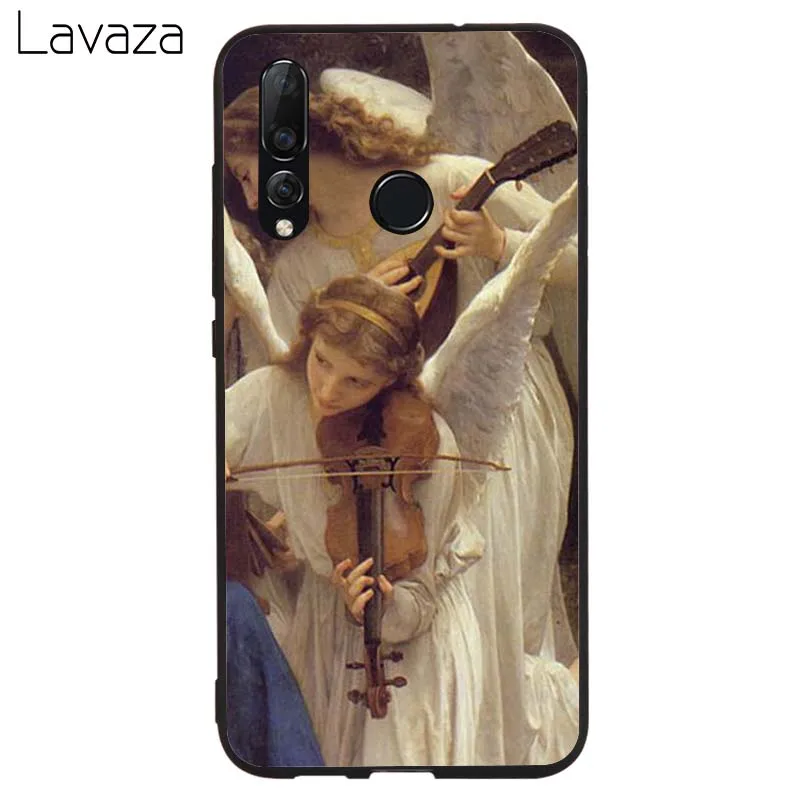 Мягкий чехол lawaza Song of the angels для Huawei Honor 6 7A Pro 7C 8C 7 8X 8 9 10 lite Note |