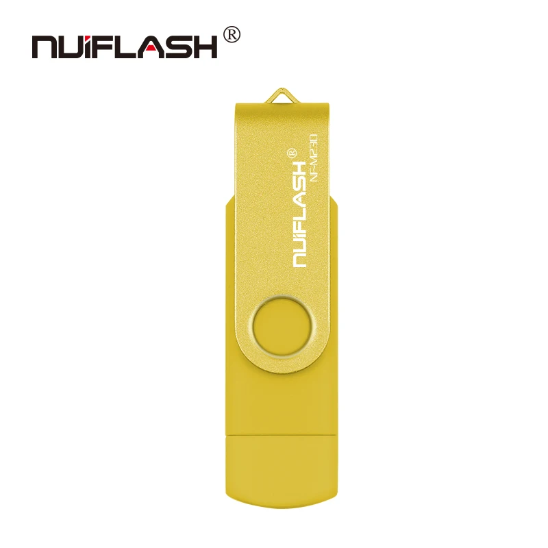 Продукт USB флеш-накопитель 32 Гб OTG водонепроницаемый Usb флеш-накопитель 8 Гб 16 Гб U диск 64 ГБ 4 ГБ Флешка карта памяти 128 Гб - Цвет: Yellow