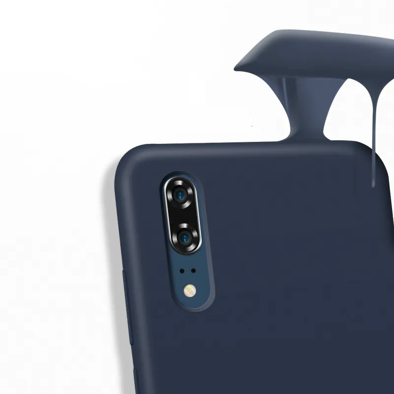 Чехол для huawei P20, мягкий жидкий силиконовый чехол из микрофибры, внутренний чехол P20 Pro, чехол для huawei P20 Lite, чехол для телефона s, Модный чехол