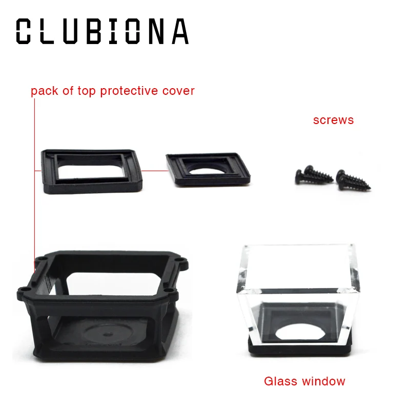 CLUBIONA store красный или зеленый 12 линии(12RC/12GC/MD12R/MD12G) лазерный уровень Стекло окно верхняя Защитная крышка аксессуары