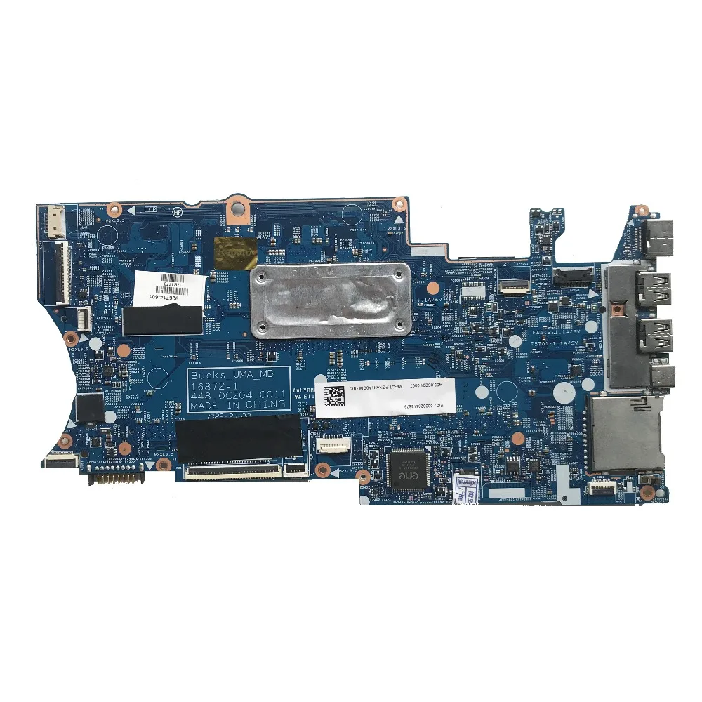Для hp павильон X360 14-BA018CA Материнская плата ноутбука I5-7200U Процессор 16872-1 448.0C204.0011 926714-001 926714-601 926714-501