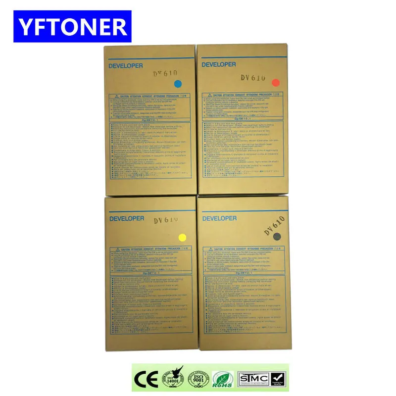 YFTONER DV610 Разработчик для Minolta C6501 C6500 6000 7000 барабанная установка OPC барабан |