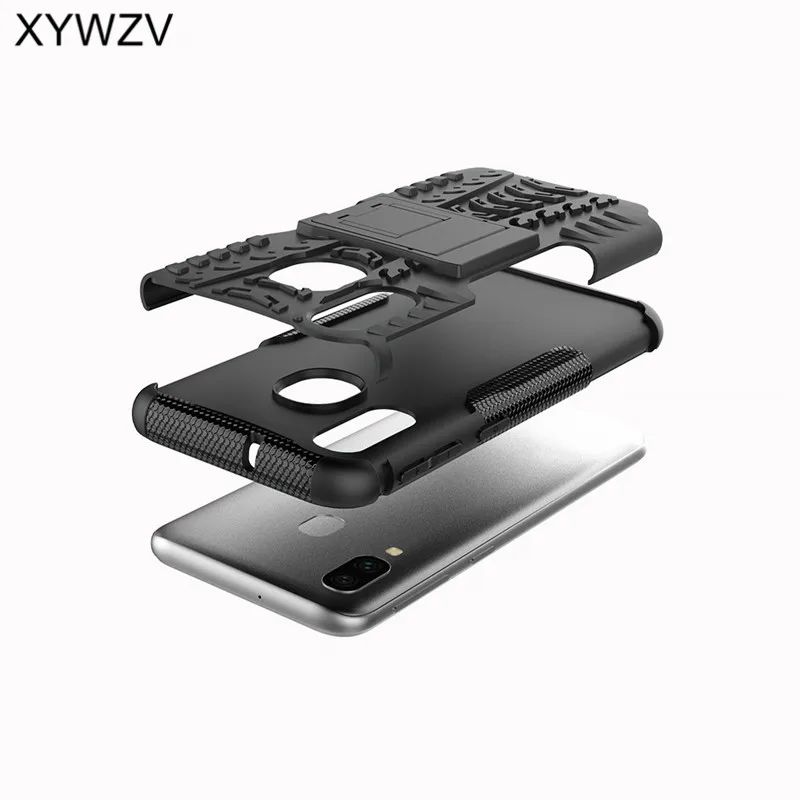 For Samsung Galaxy A40 Case Shockproof Armor Silicone Hard PC Phone Back Cover Holder Fundas |