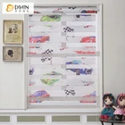 DIHIN HOME Роскошные Мультяшные фотообои с утолщенным роликовым затвором, двухслойные затемняющие шторы, занавески на заказ