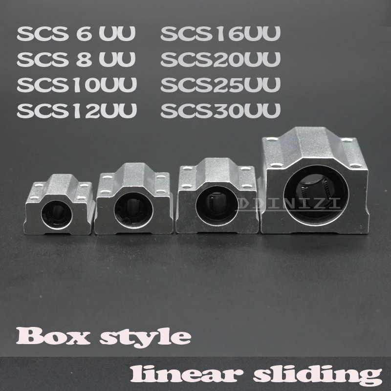10 шт./лот Бесплатная доставка SC10UU SCS10UU SCS8UU SCS6UU SCS12UU SCS8LUU10mm Линейный