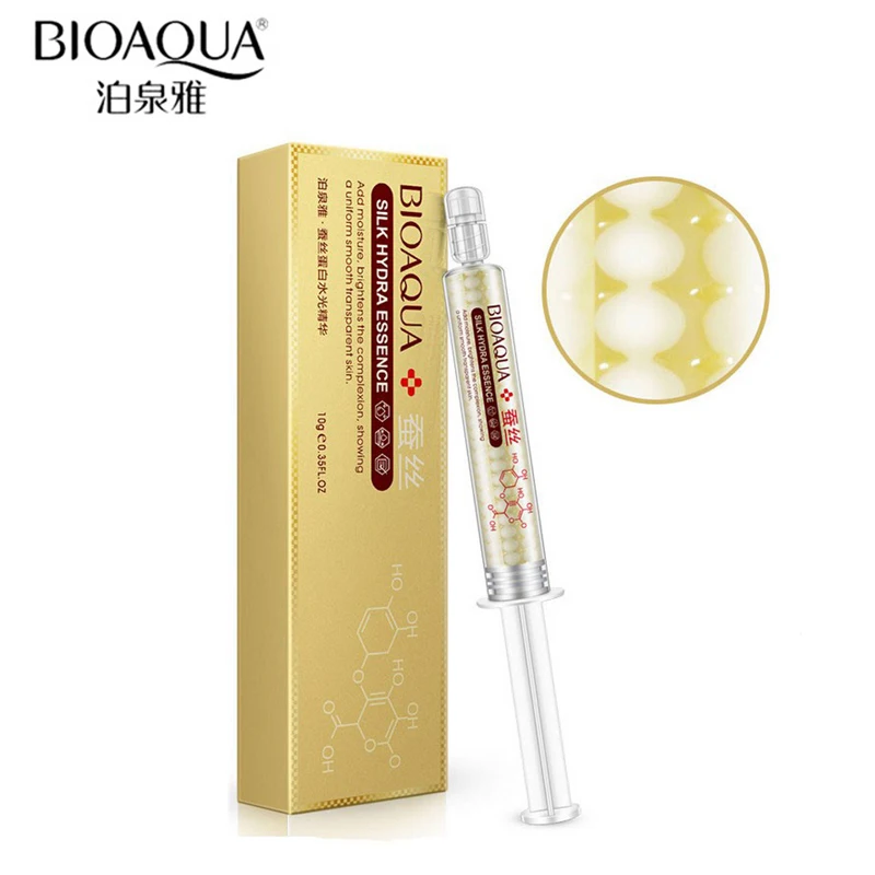 BIOAQUA бренд уход за кожей лица шелковый протеин Гиалуроновая кислота жидкий