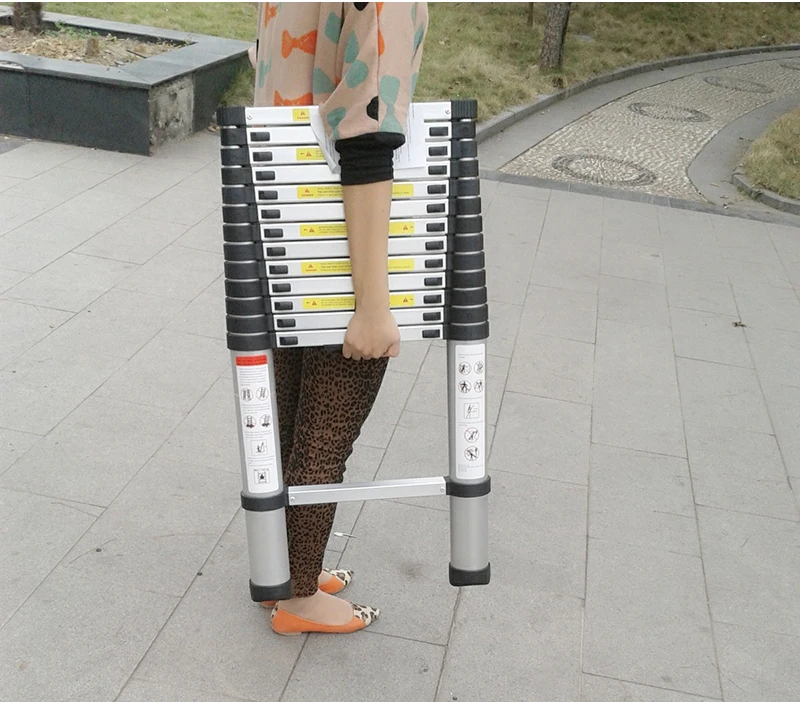 3 шт. складные лестницы из алюминиевого сплава 8 м|telescopic ladder|ladder telescopicportable ladder |