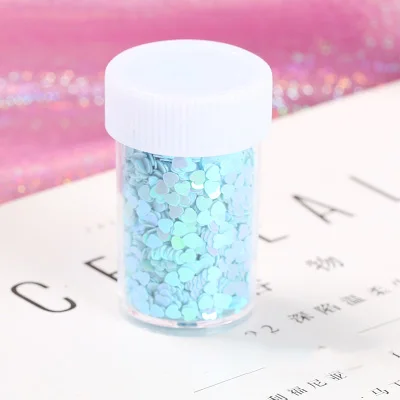 Blue Love Счастливые обезьяны красочные DIY блеск клейкие Аксессуары игрушка любовь в форме Луны поставки слаймов Подарочная игрушка для детей и взрослых - Цвет: Blue Love