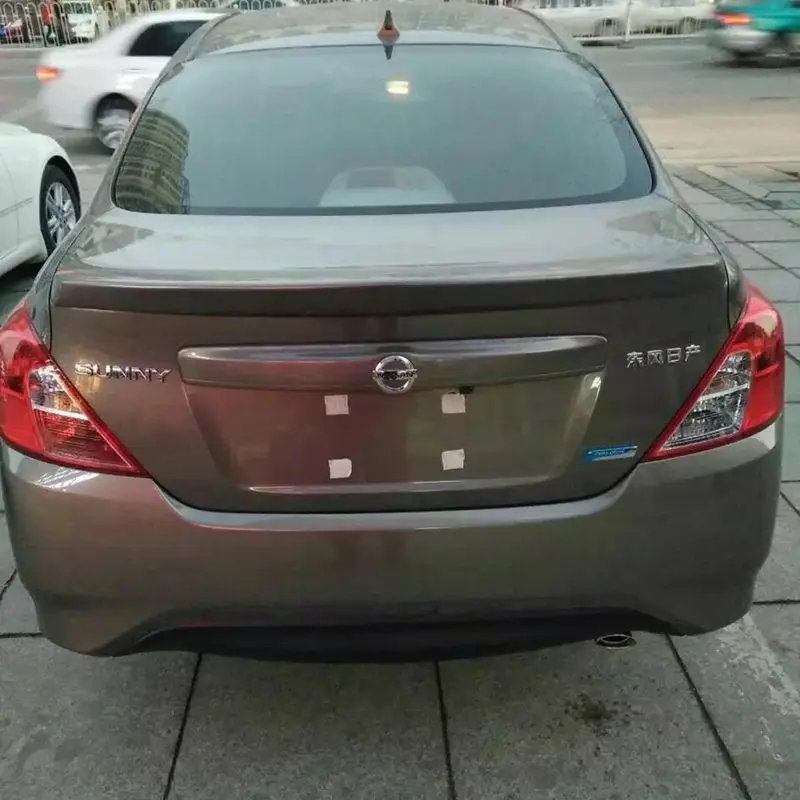 Для Nissan Sunny Car Decoration 2011 2012 2013 2014 2015 задний спойлер из АБС пластика для покраски