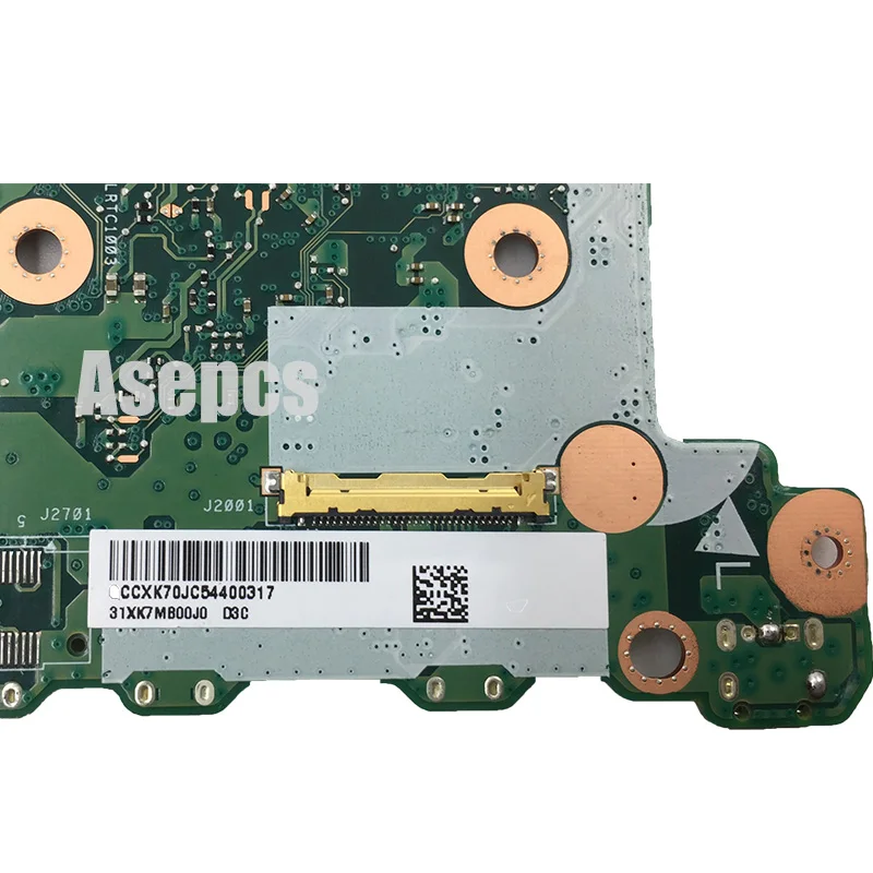 E205SA материнская плата для ноутбука For Asus E205S tp200sA тестовая N3050 CPU 4 Гб RAM 32 |