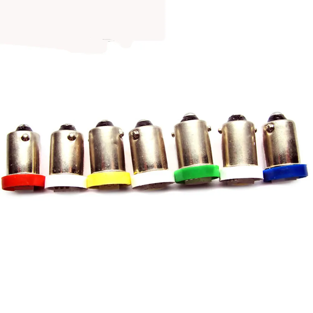 50 шт. 6,3 v AC Ba9s#44#47 штыковая база pinball led 5050SMD без привидений, не Мерцающая лампа pinball led теплый белый цвет