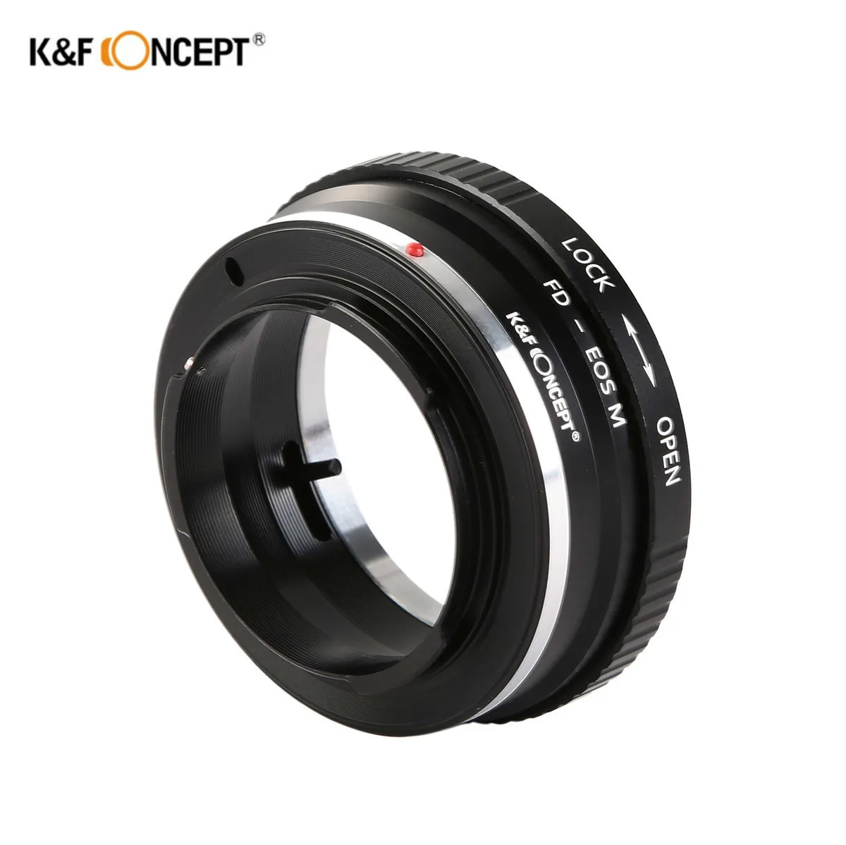 Anel para Canon Lente para Eos Câmera sem Chip Conceito Lente Adaptador fd Montagem m Ef-m k & f