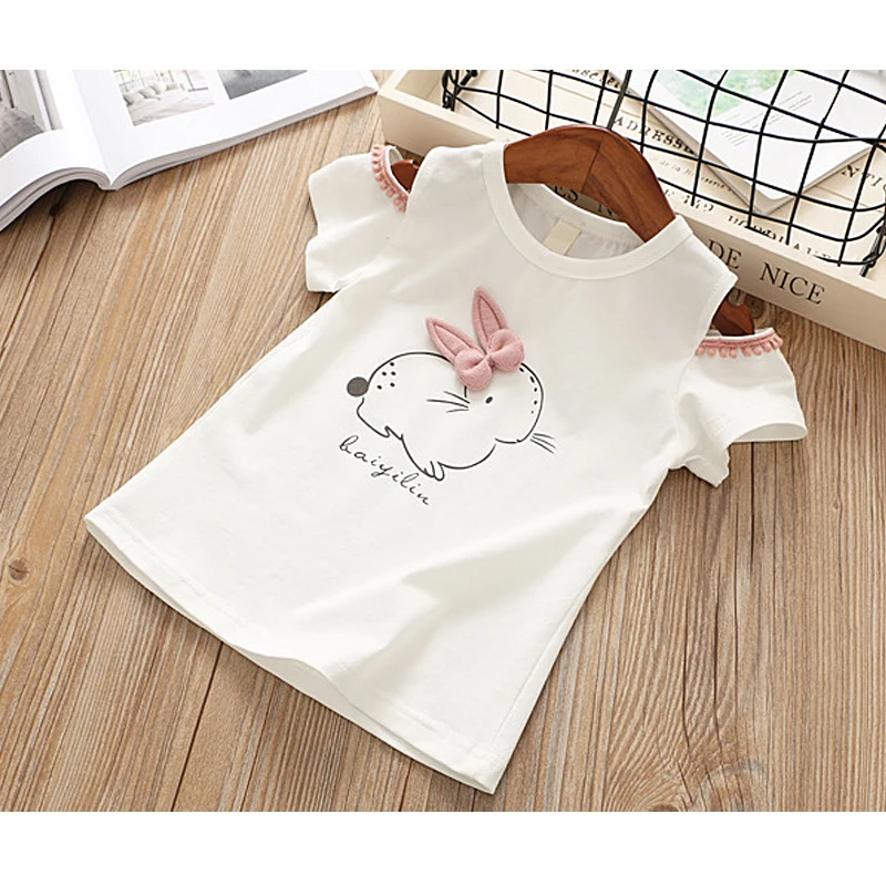 Топ и юбка из 2 предметов комплект одежды для маленьких девочек короткая пачка